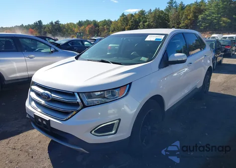2017 Ford Edge Sel z USA, uszkodzony, nr VIN 2FMPK4J98HBC39511
